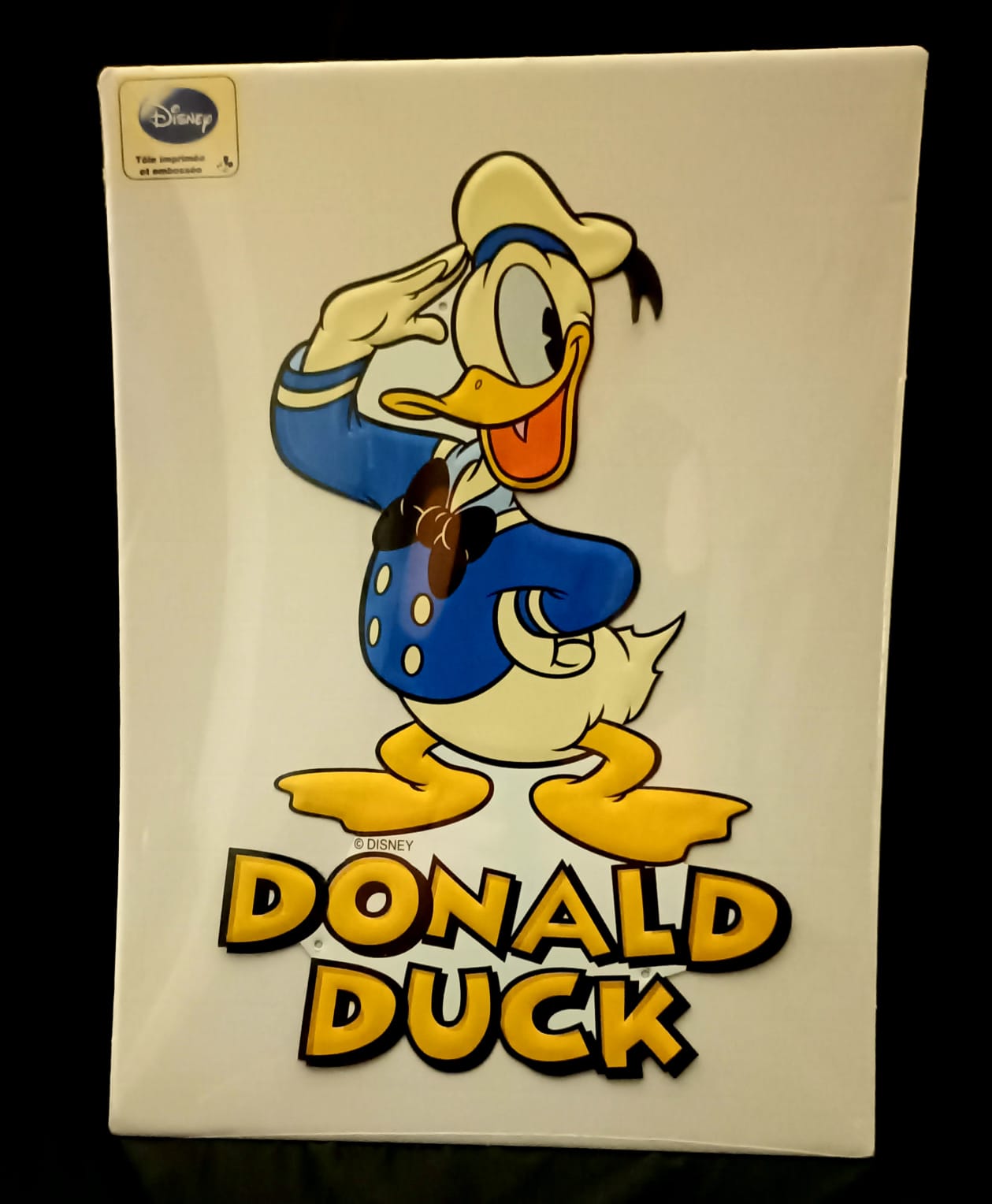 Blechschild "Donald Duck"