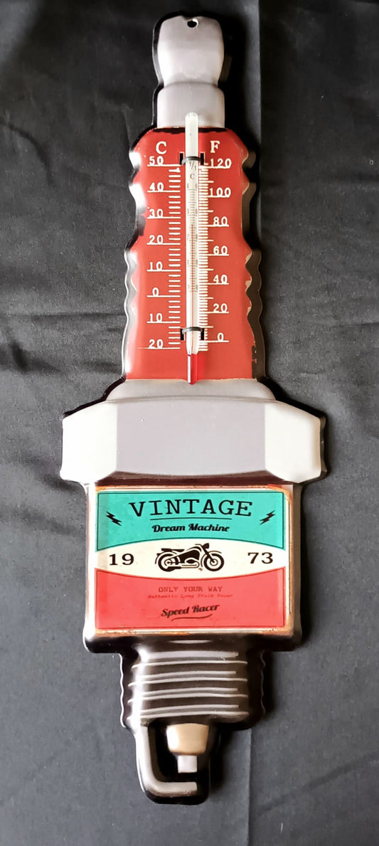 Thermometer "VINTAGE Zündkerze"