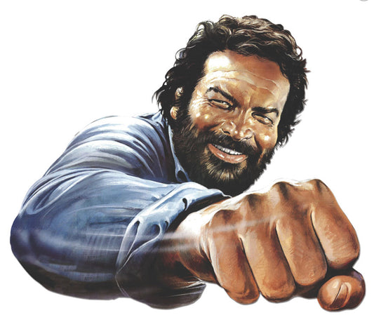 Blechschild "Bud Spencer Faust"