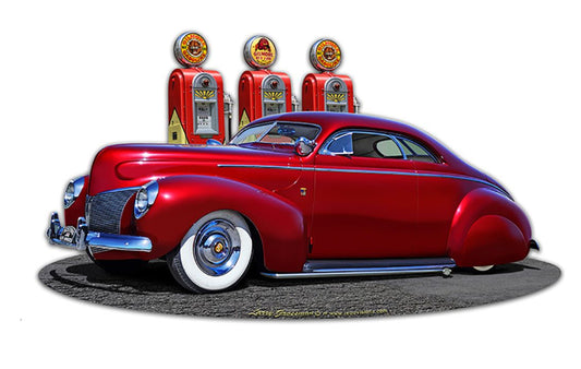 Blechschild "1939 Mercury Lowrider"