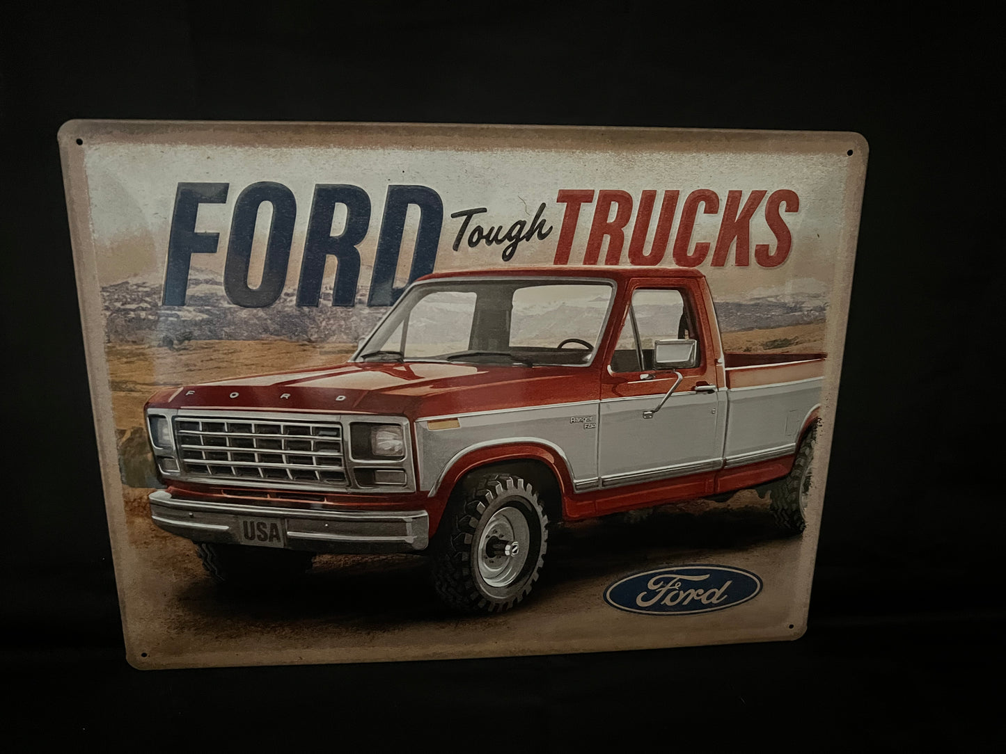 Blechschild "Ford Trucks"