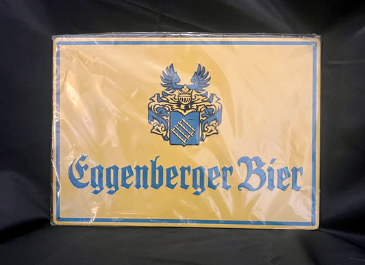 Blechschild "Eggenberger Bier"