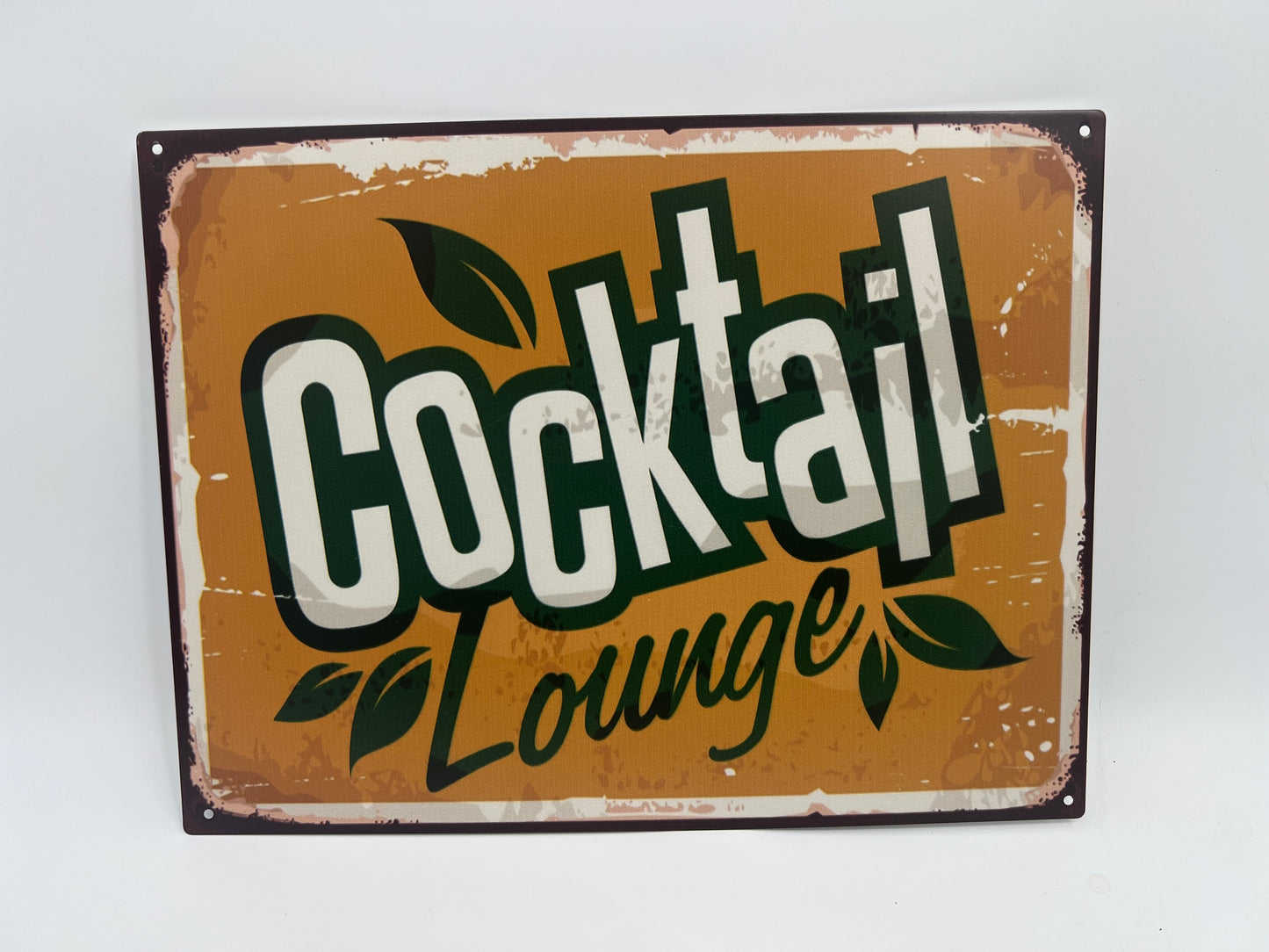 Blechschild "COCKTAIL Lounge"