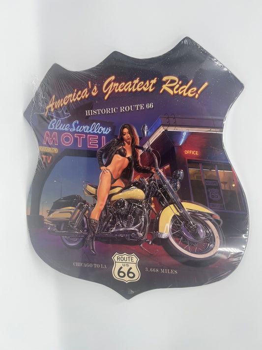 Blechschild "Americans Greatest Ride"