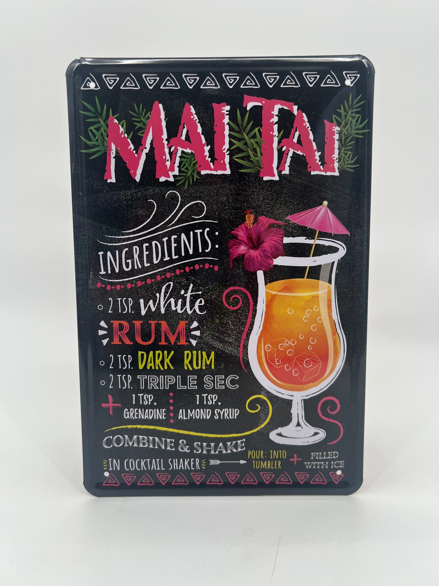 Blechschild "Mai Tai"