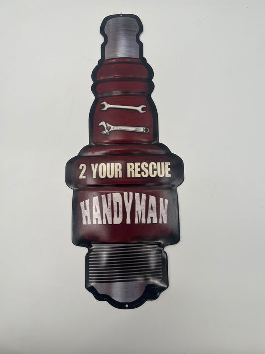 Blechschild "Handyman"