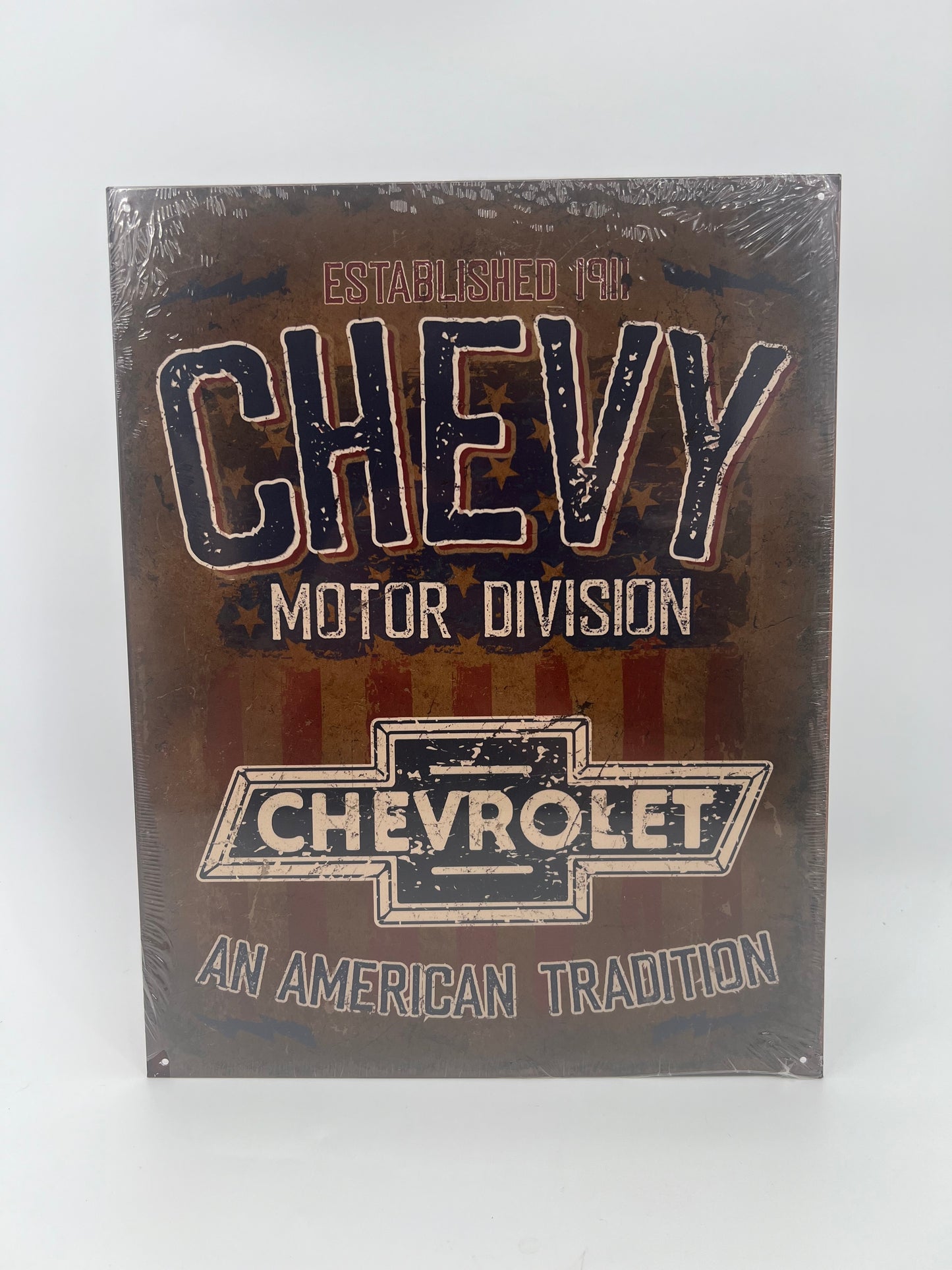 Blechschild "Chevy Motor Division"