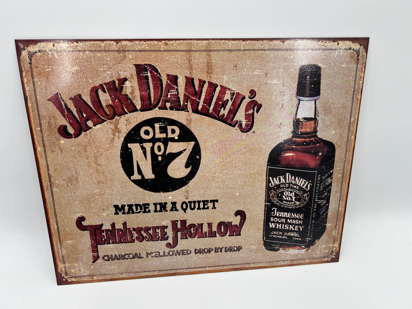 Blechschild "Jack Daniels No7 Old"