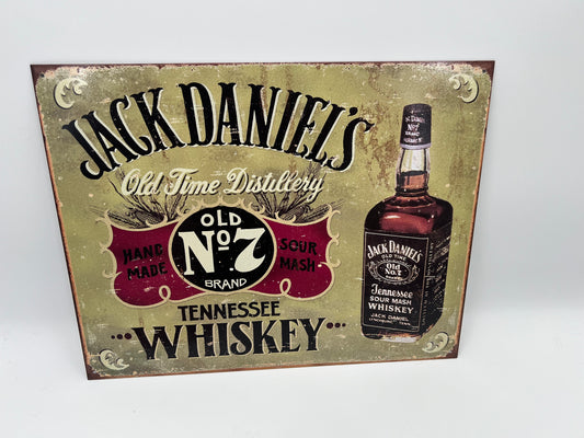 Blechschild "Jack Daniels No7 Brand"