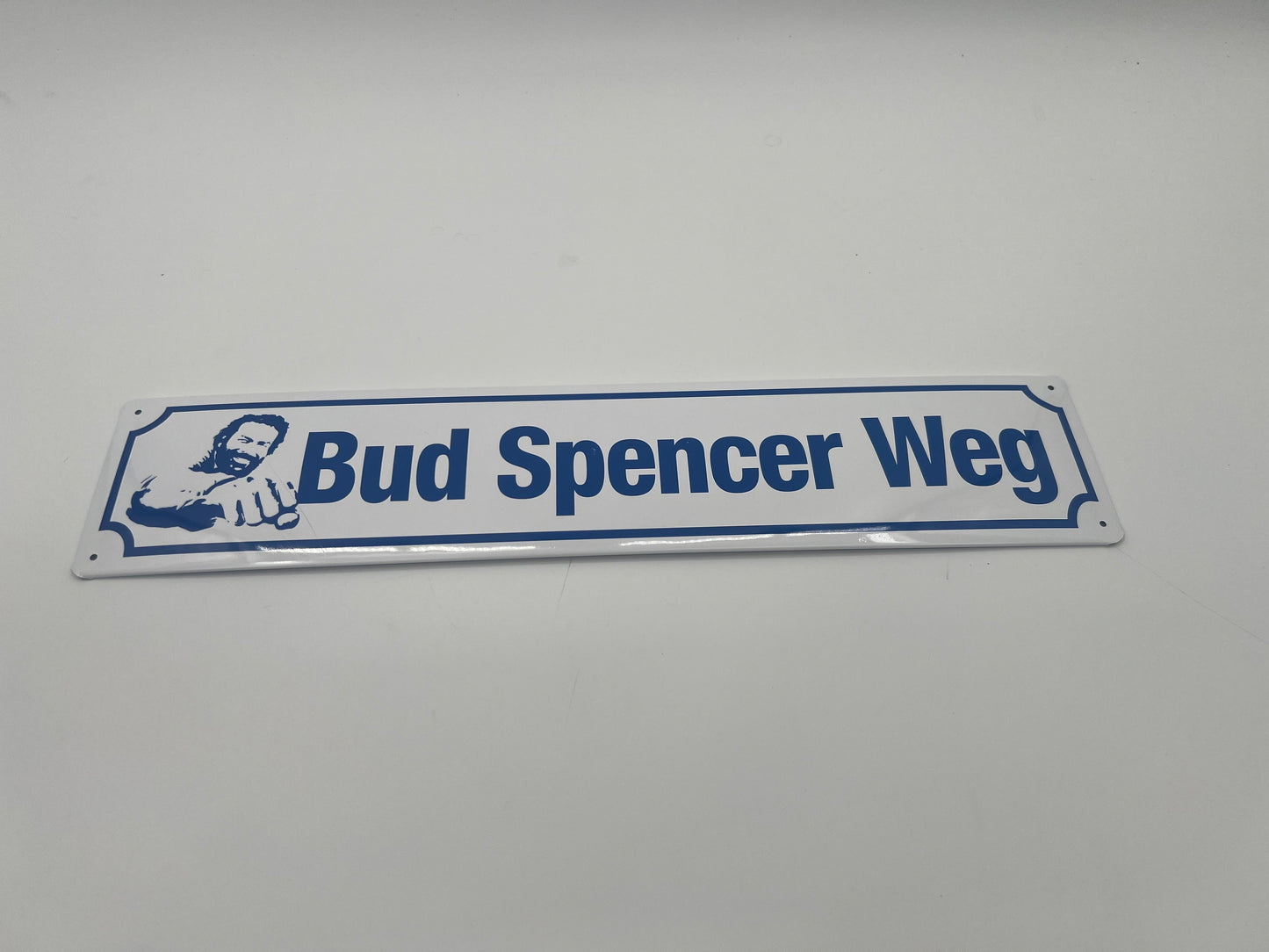 Blechschild "Bud Spencer Weg"