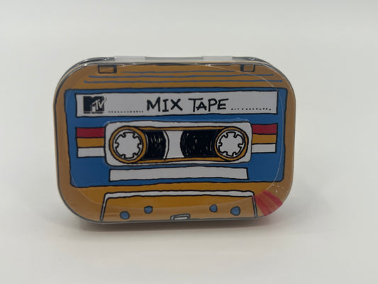 Blechdose "Mix Tape" gefüllt mit Pfefferminzdragees