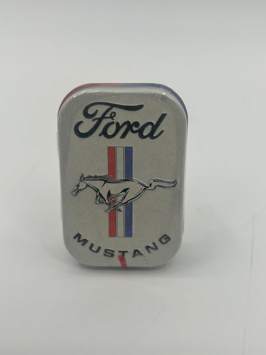 Blechdose "Ford Mustang 2" gefüllt mit Pfefferminzdragees