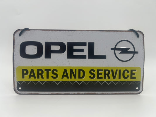 Blechschild "Opel