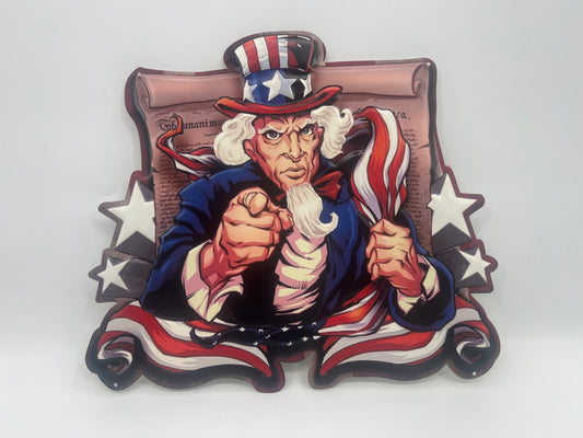 Blechschild "American Man"