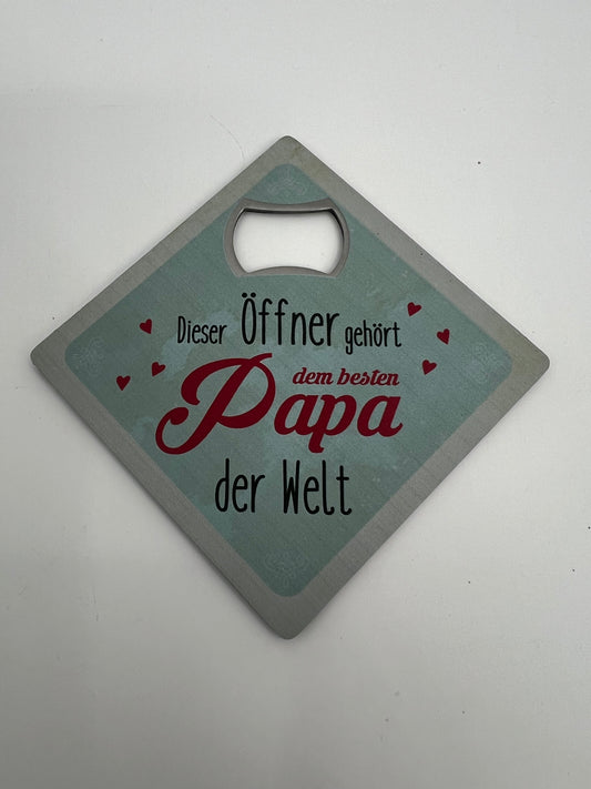 Kult-Magnetflaschenöffner "Bester Papa"