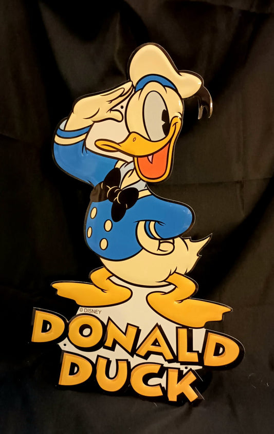 Blechschild "Donald Duck"