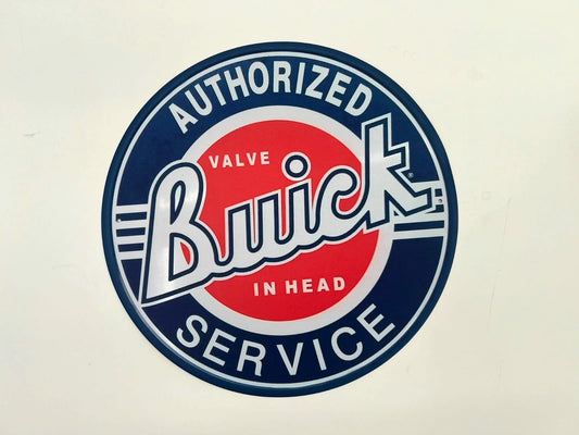 Blechschild "Authorized Buick Service"